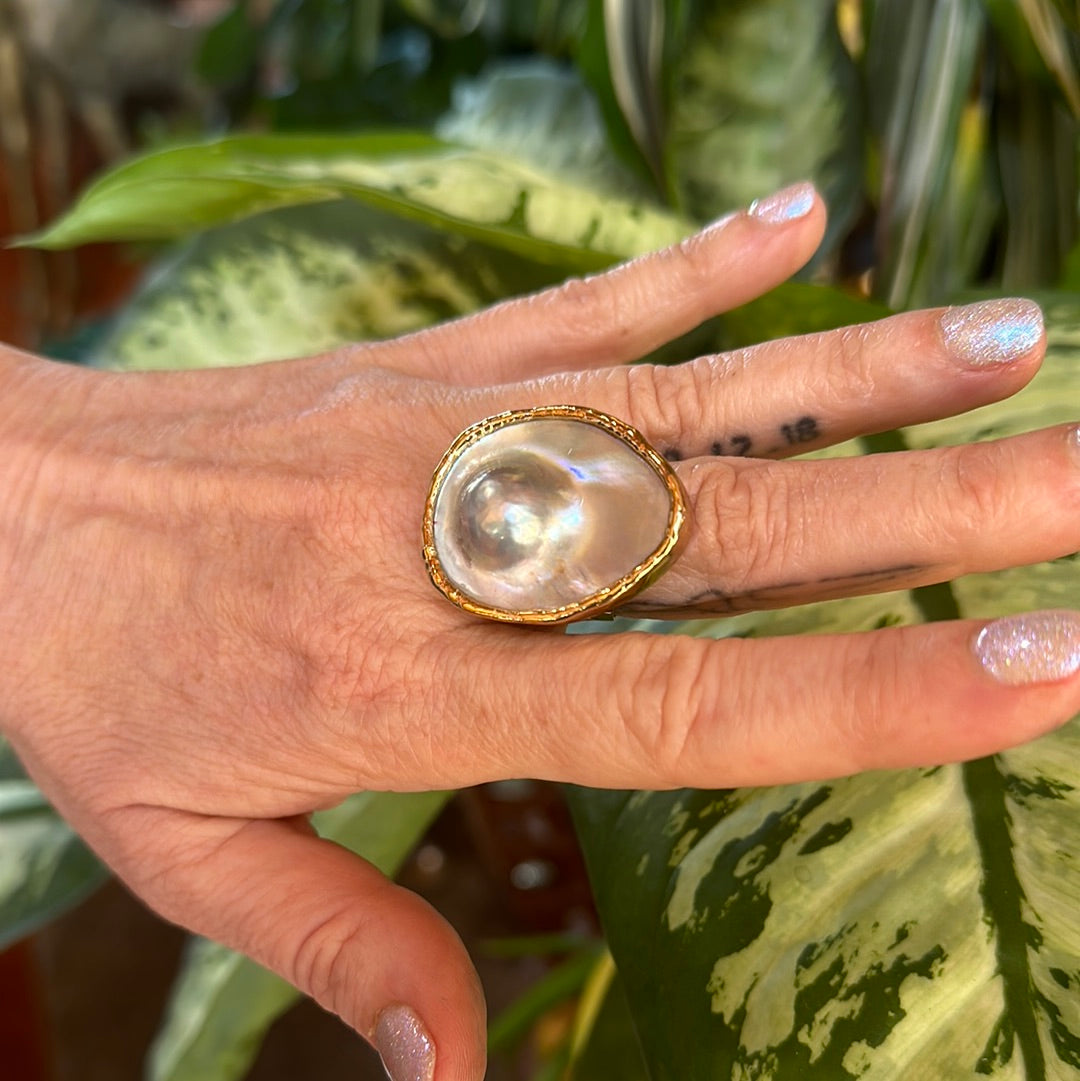 Blister Pearl Ring #51