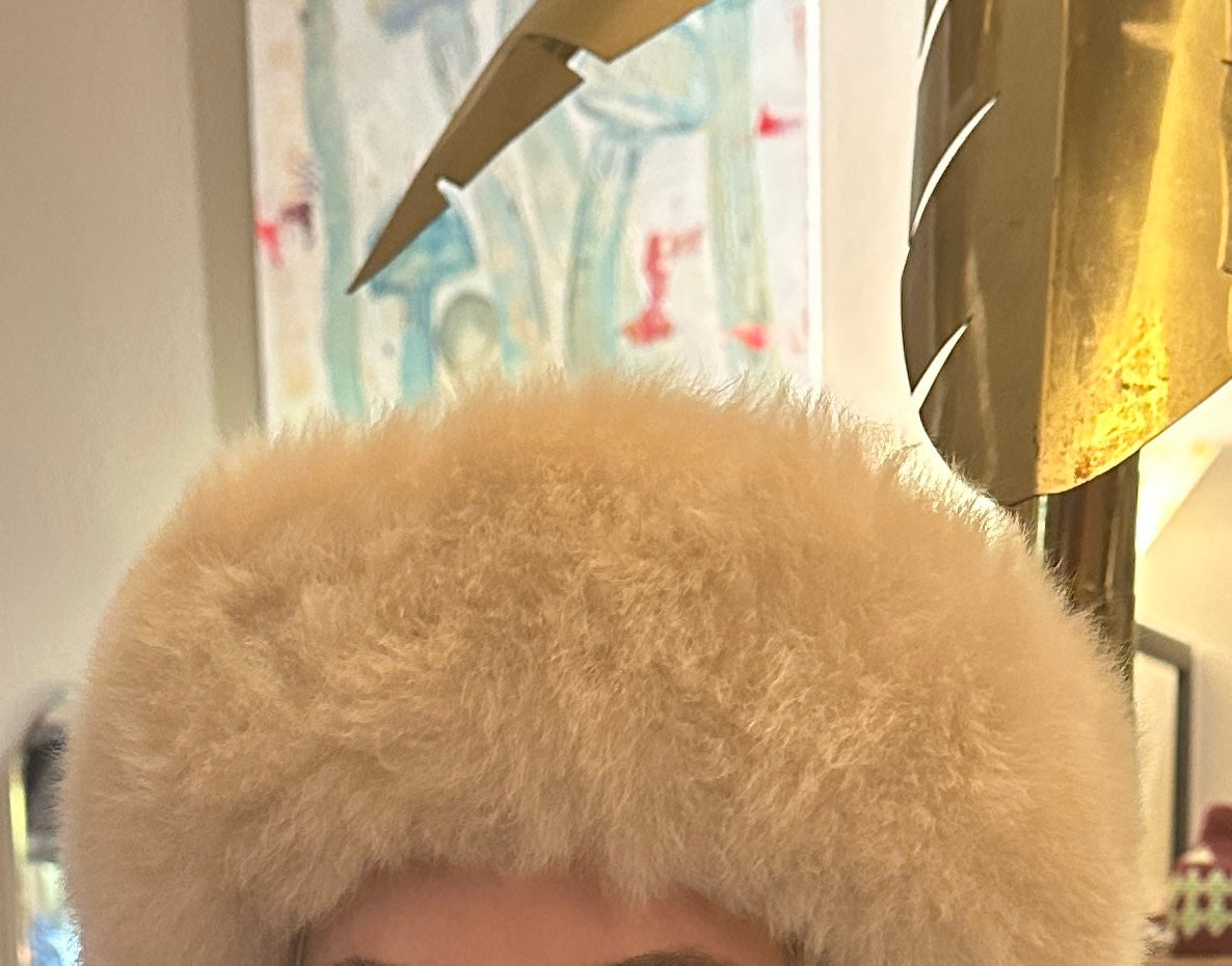 Ethical, Sustainable, Cruelty Free Alpaca Hat