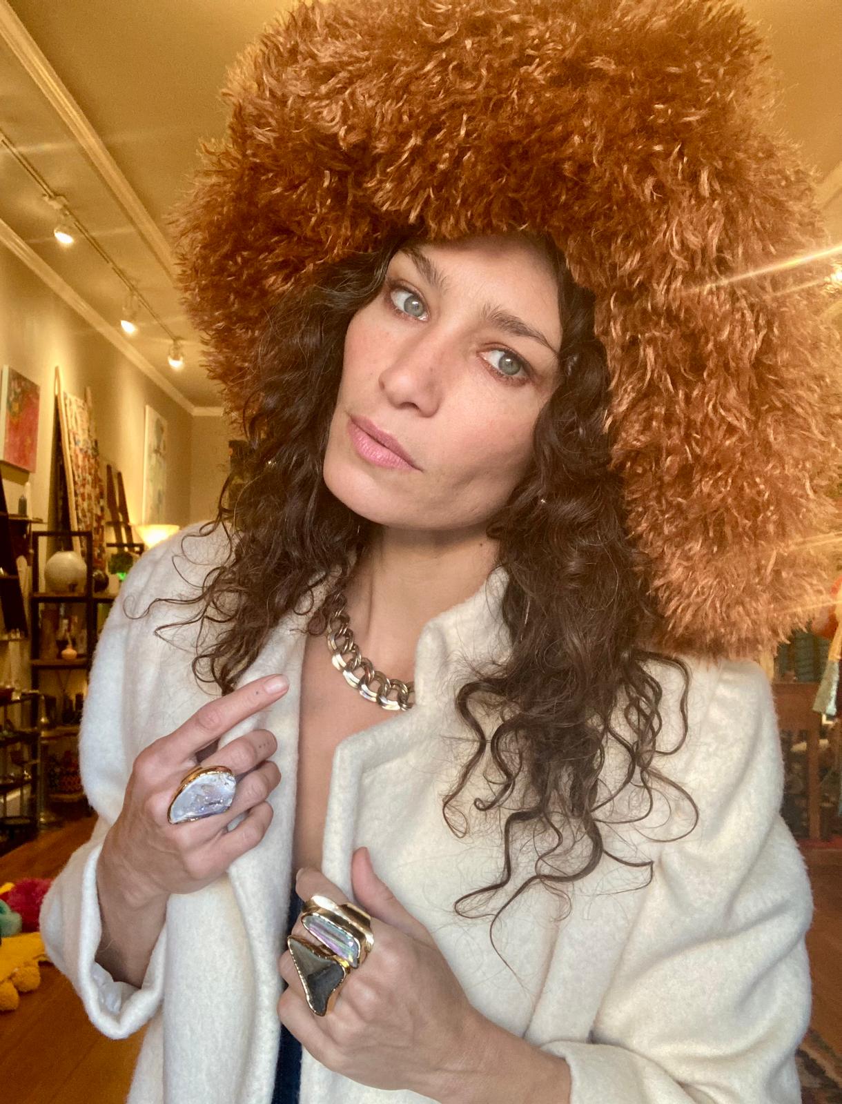 Luxury Faux Mongolian Fur Hat