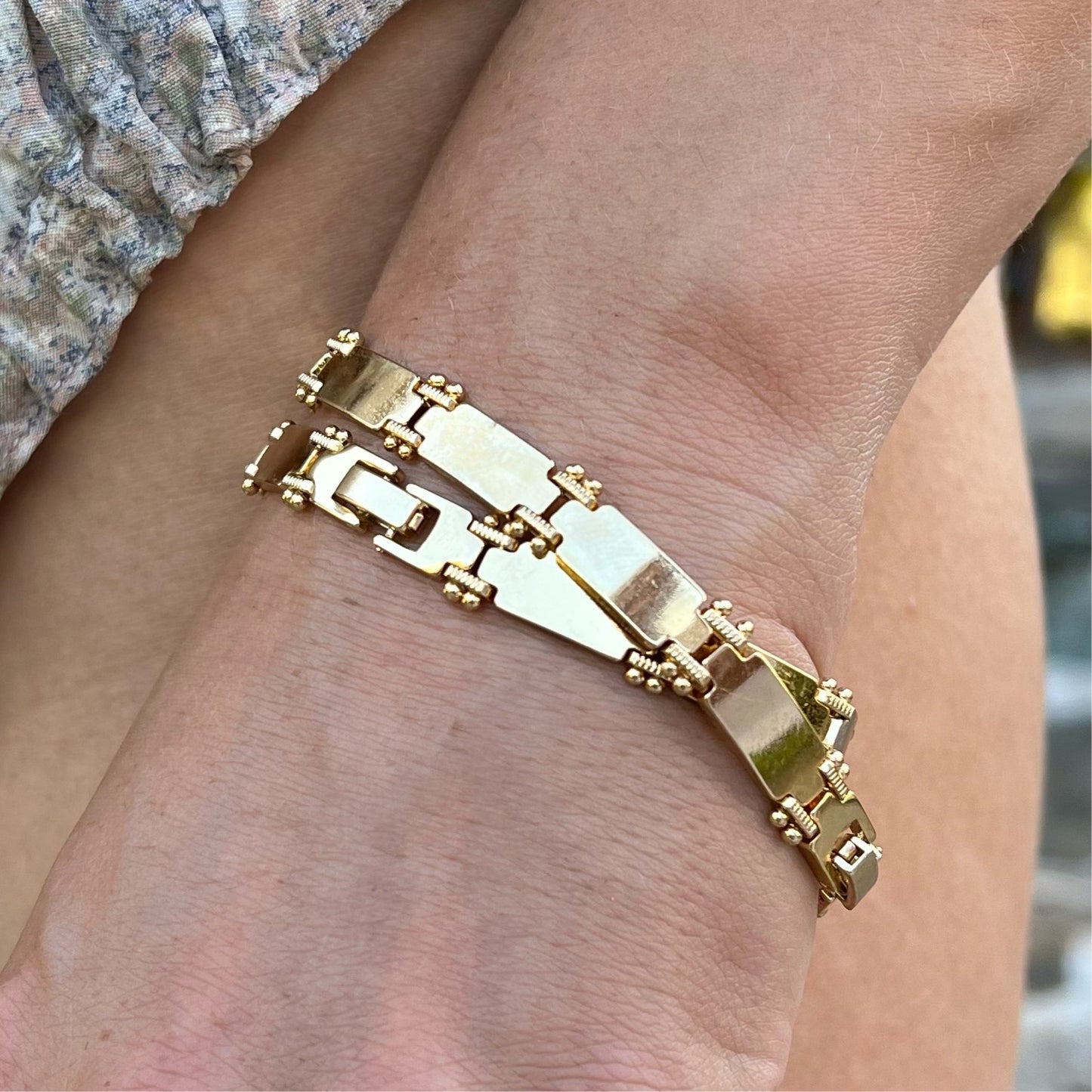 Nugget or Chain link Bracelet