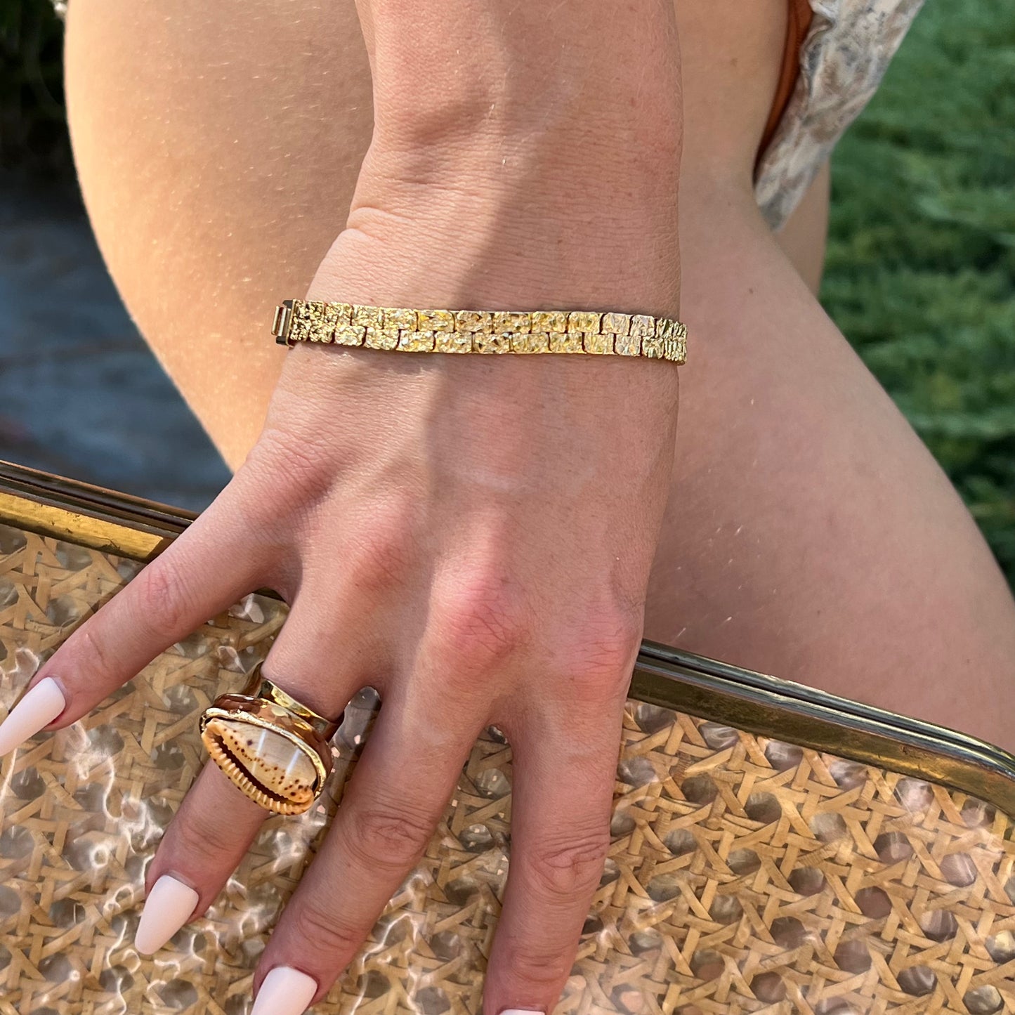 Nugget or Chain link Bracelet