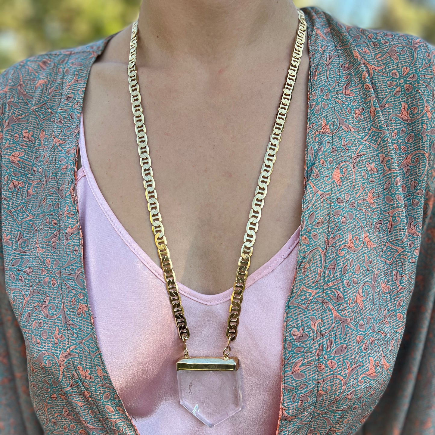 The Atlantis Amulet Figueroa Link Necklace