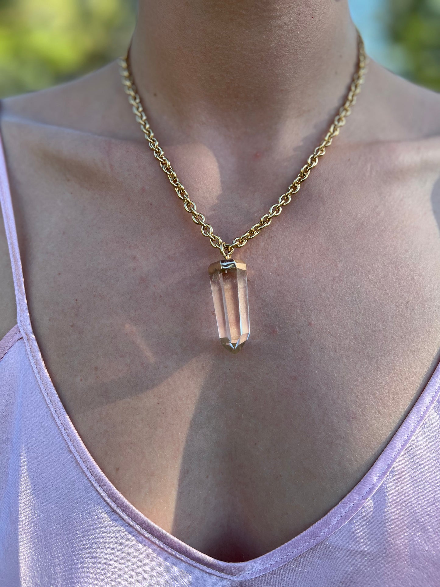 Quartz Point Necklace