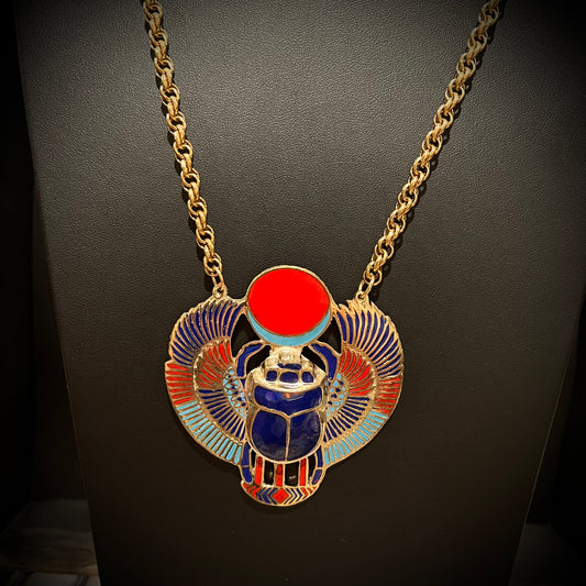 Large Scarab Necklace